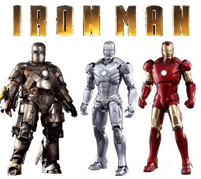 Marvel - Armaduras de Iron Man en Iron Man 1