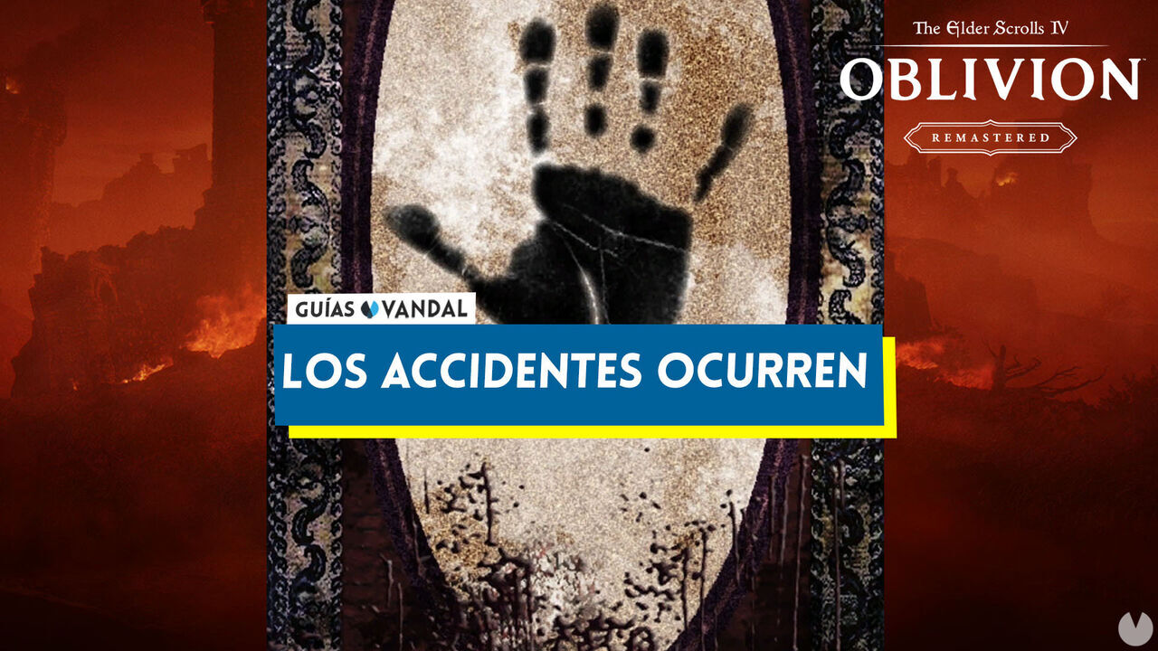 Los accidentes ocurren al 100% en Oblivion Remastered - The Elder Scrolls IV: Oblivion Remastered