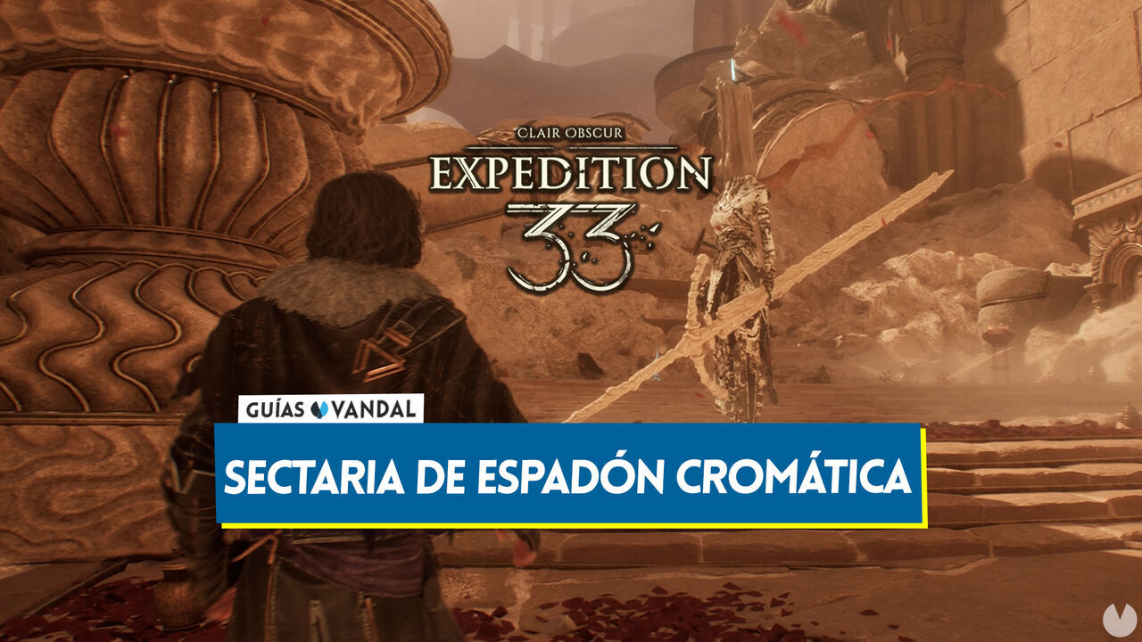 Sectaria de espadn cromtica en Clair Obscur Expedition 33: Localizacin y cmo derrotarla - Clair Obscur: Expedition 33