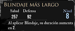 Clair Obscur: Expedition 33 - Características del pictos Blindaje más largo