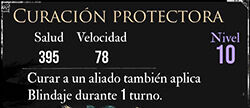Clair Obscur: Expedition 33 - Características del pictos Curación protectora