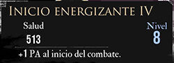 Clair Obscur: Expedition 33 - Características del pictos Inicio energizante IV