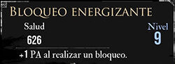 Clair Obscur: Expedition 33 - Características del pictos Bloqueo energizante
