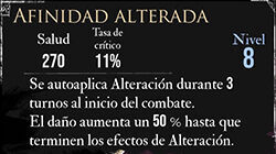 Clair Obscur: Expedition 33 - Características del pictos Afinidad alterada