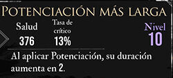 Clair Obscur: Expedition 33 - Características del pictos Potenciación más larga