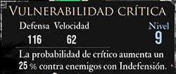 Clair Obscur: Expedition 33 - Características del pictos Vulnerabilidad crítica