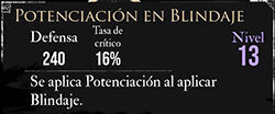 Clair Obscur: Expedition 33 - Características del pictos Potenciación en Blindaje