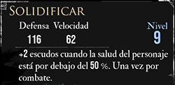 Clair Obscur: Expedition 33 - Características del pictos Solidificar