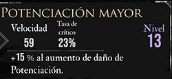 Clair Obscur: Expedition 33 - Características del pictos Potenciación mayor