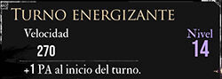 Clair Obscur: Expedition 33 - Características del pictos Turno energizante