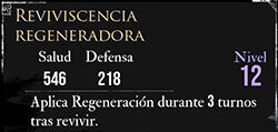 Clair Obscur: Expedition 33 - Características del pictos Reviviscencia regeneradora