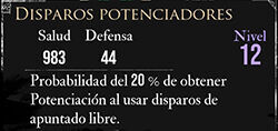 Clair Obscur: Expedition 33 - Características del pictos Disparos potenciadores