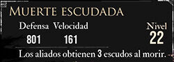 Clair Obscur: Expedition 33 - Características del pictos Muerte escudada
