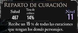 Clair Obscur: Expedition 33 - Características del pictos Reparto de curación