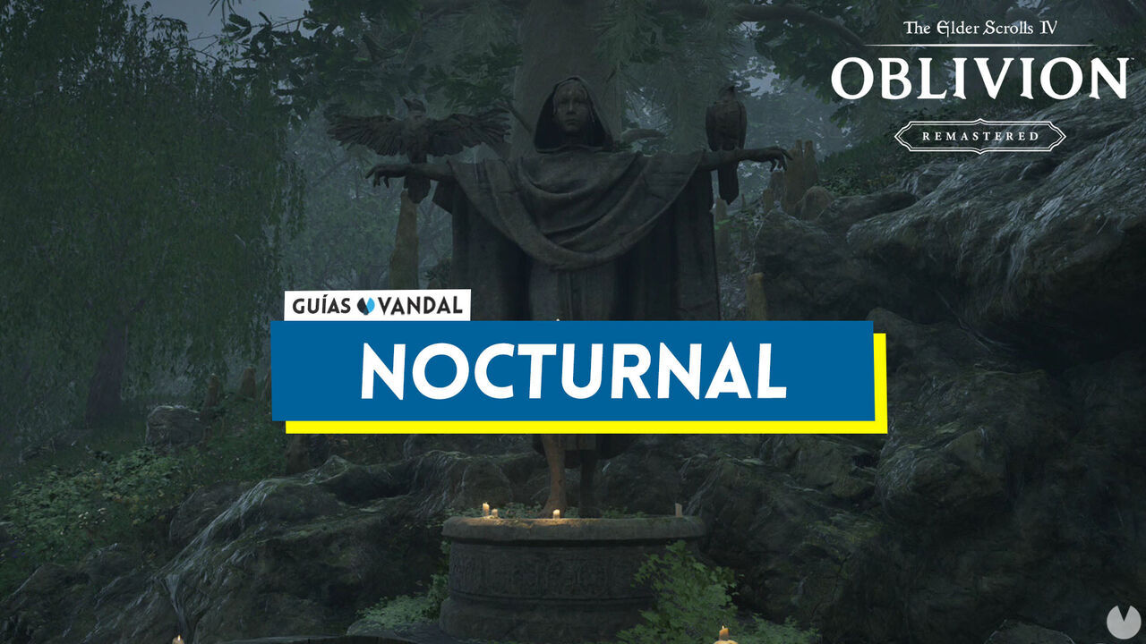 Nocturnal en Oblivion Remastered: cmo invocarla, misin y recompensa - The Elder Scrolls IV: Oblivion Remastered