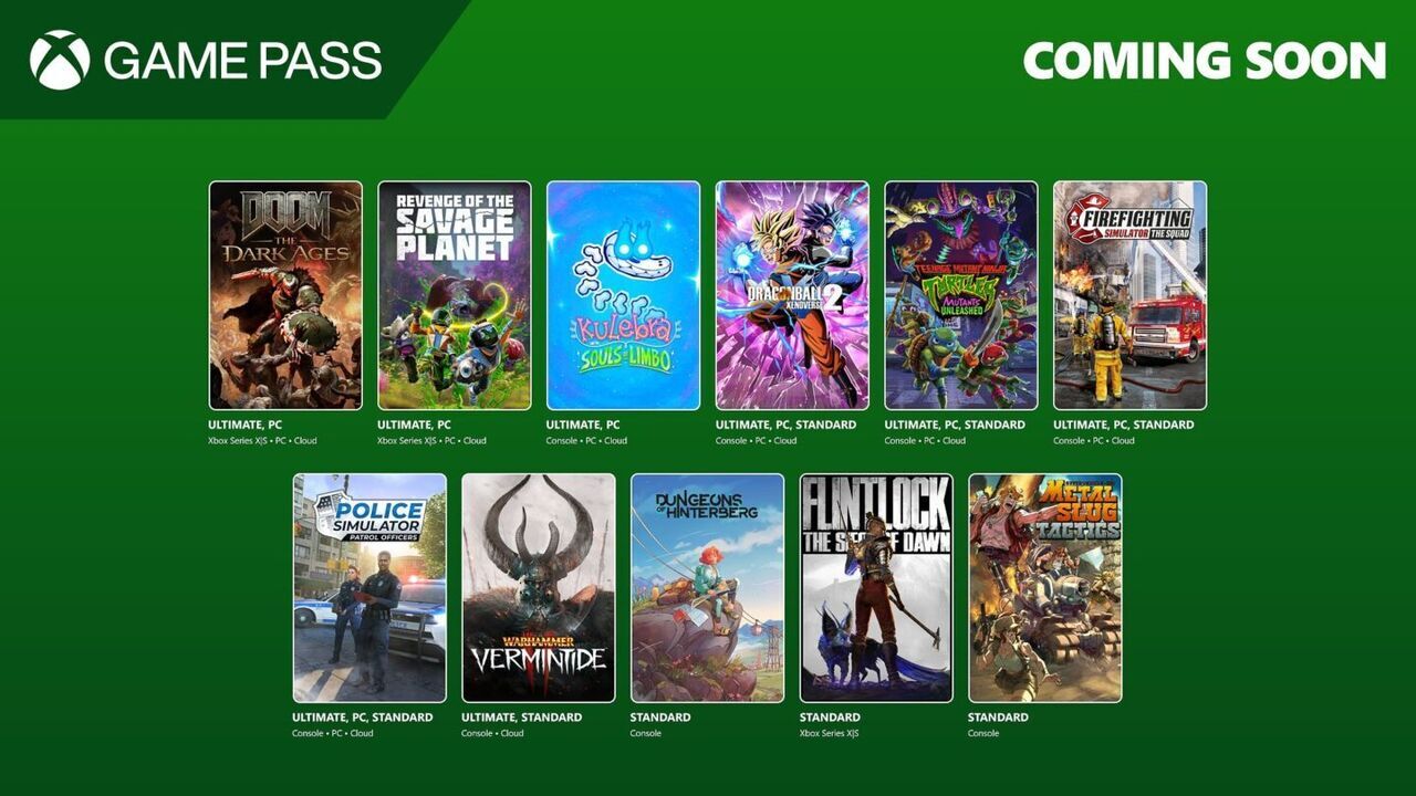 Doom: The Dark Ages encabeza la primera tanda de juegos que llegan a Game Pass en mayo. Noticias en tiempo real