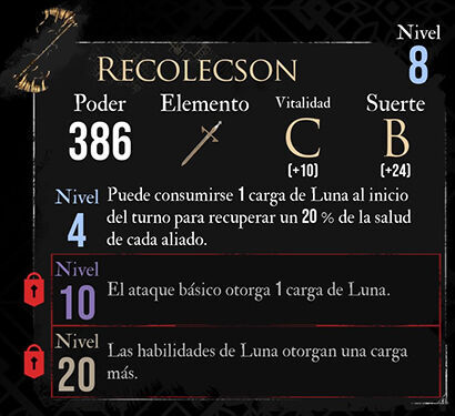 Clair Obscur: Expedition 33 - Arma de Sciel: Recolecson