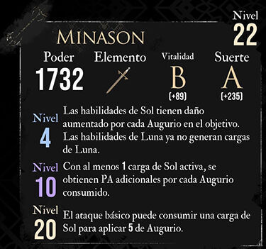 Clair Obscur: Expedition 33 - Arma de Sciel: Minason