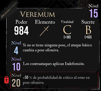 Clair Obscur: Expedition 33 - Arma de Maelle: Veremum