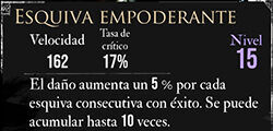 Clair Obscur: Expedition 33 - Características del pictos Esquiva empoderante