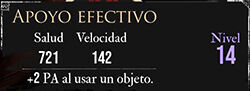 Clair Obscur: Expedition 33 - Características del pictos Apoyo efectivo