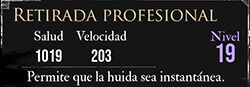 Clair Obscur: Expedition 33 - Características del pictos Retirada profesional