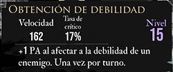 Clair Obscur: Expedition 33 - Características del pictos Obtención de debilidad