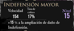 Clair Obscur: Expedition 33 - Características del pictos Indefensión mayor