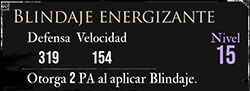 Clair Obscur: Expedition 33 - Características del pictos Blindaje energizante