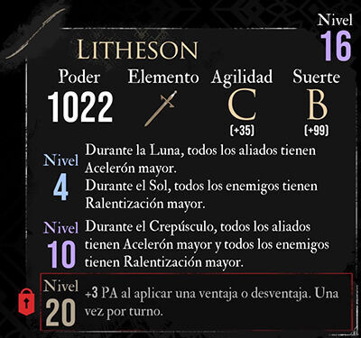 Clair Obscur: Expedition 33 - Arma de Sciel: Lithesom