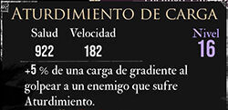 Clair Obscur: Expedition 33 - Características del pictos Aturdimiento de carga