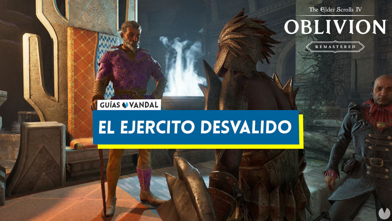 El ejrcito desvalido al 100% en Oblivion Remastered - The Elder Scrolls IV: Oblivion Remastered