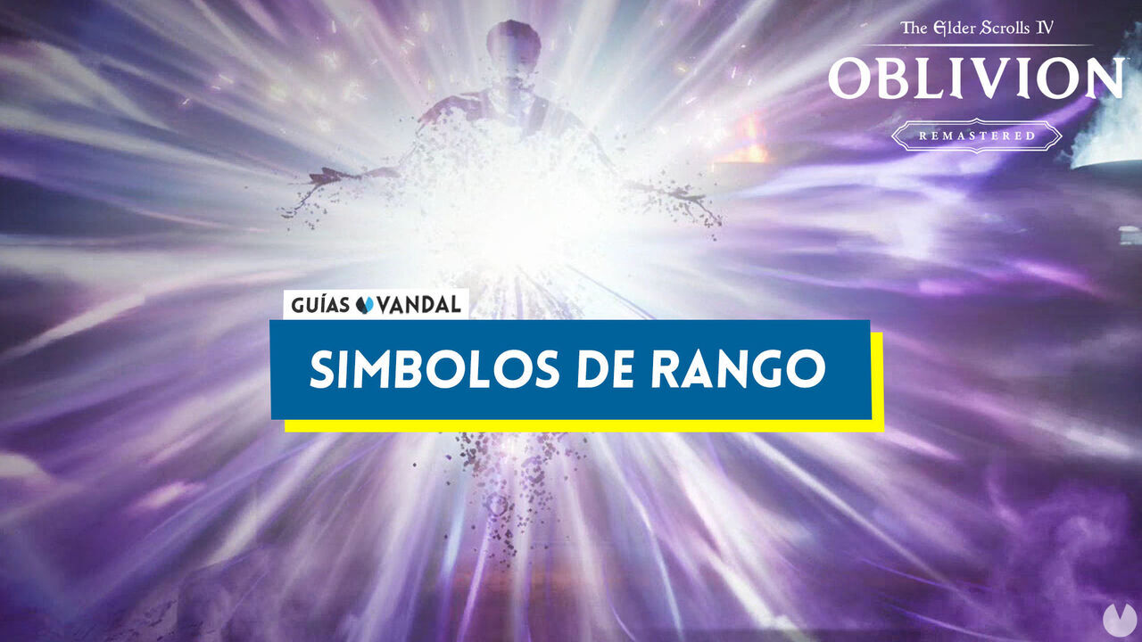 Smbolos de rango al 100% en Oblivion Remastered - The Elder Scrolls IV: Oblivion Remastered