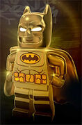 LEGO Batman: El Legado del Caballero Oscuro - Traje de Batman - Battraje de oro