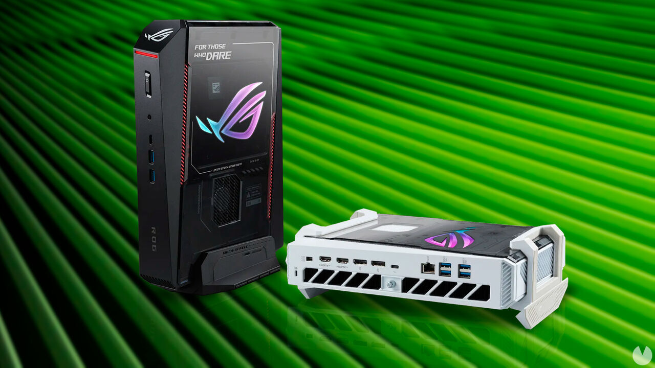 Como la nueva Steam Machine, pero a lo bestia: ASUS ROG NUC 16, un mini PC con una RTX 5080