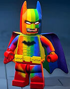 LEGO Batman: El Legado del Caballero Oscuro - Traje de Batman - Batman Arcoíris