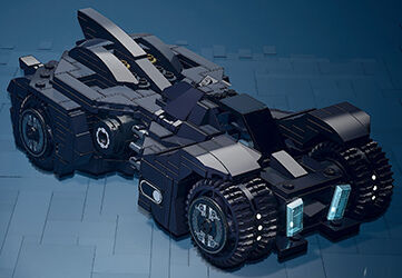 LEGO Batman: El Legado del Caballero Oscuro - Veh�culo de Batman Batman: Arkham Trilogy