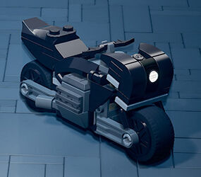 LEGO Batman: El Legado del Caballero Oscuro - Veh�culo de Batman Motocicleta