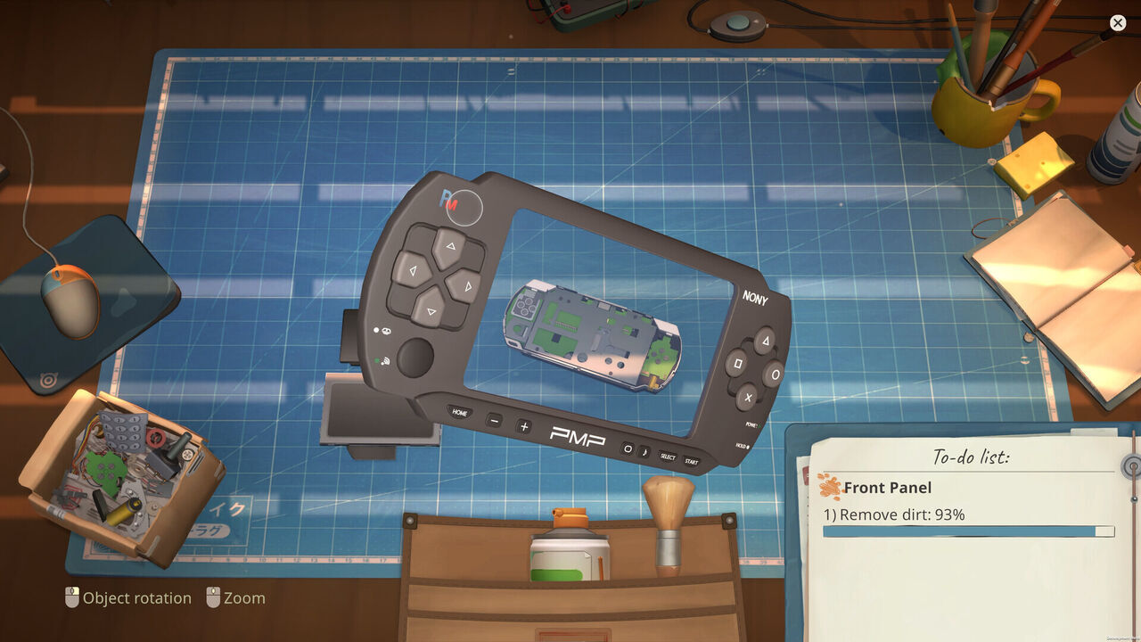 ReStory muestra su gameplay y nos invita a reparar consolas, móviles y tecnología retro en el Tokio de los 2000