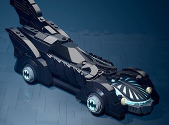 LEGO Batman: El Legado del Caballero Oscuro - Veh�culo de Batman Batman Forever
