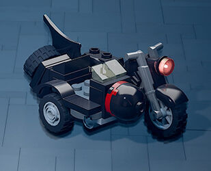 LEGO Batman: El Legado del Caballero Oscuro - Veh�culo de Batman Batmoto