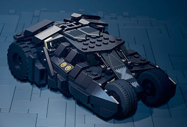 LEGO Batman: El Legado del Caballero Oscuro - Veh�culo de Batman Acr�bata