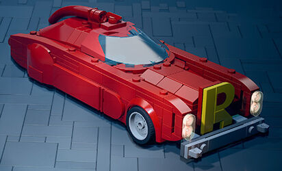 LEGO Batman: El Legado del Caballero Oscuro - Veh�culo de Robin Robinm�vil