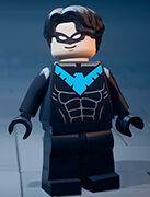 LEGO Batman: El Legado del Caballero Oscuro - Traje de Nightwing - Batman: La serie animada
