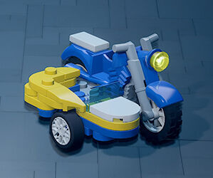 LEGO Batman: El Legado del Caballero Oscuro - Veh�culo de Nightwing Wingcycle