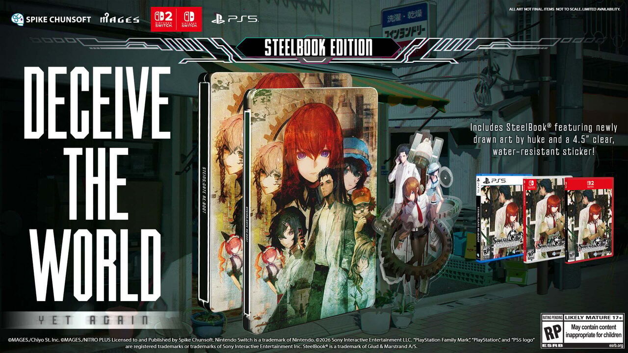 ediciones físicas de STEINS;GATE RE;BOOT