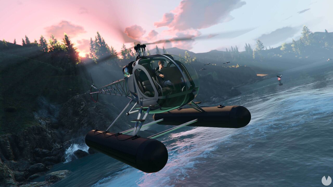 GTA Online te permite blanquear dinero gestionando un negocio tapadera de viajes en helicóptero