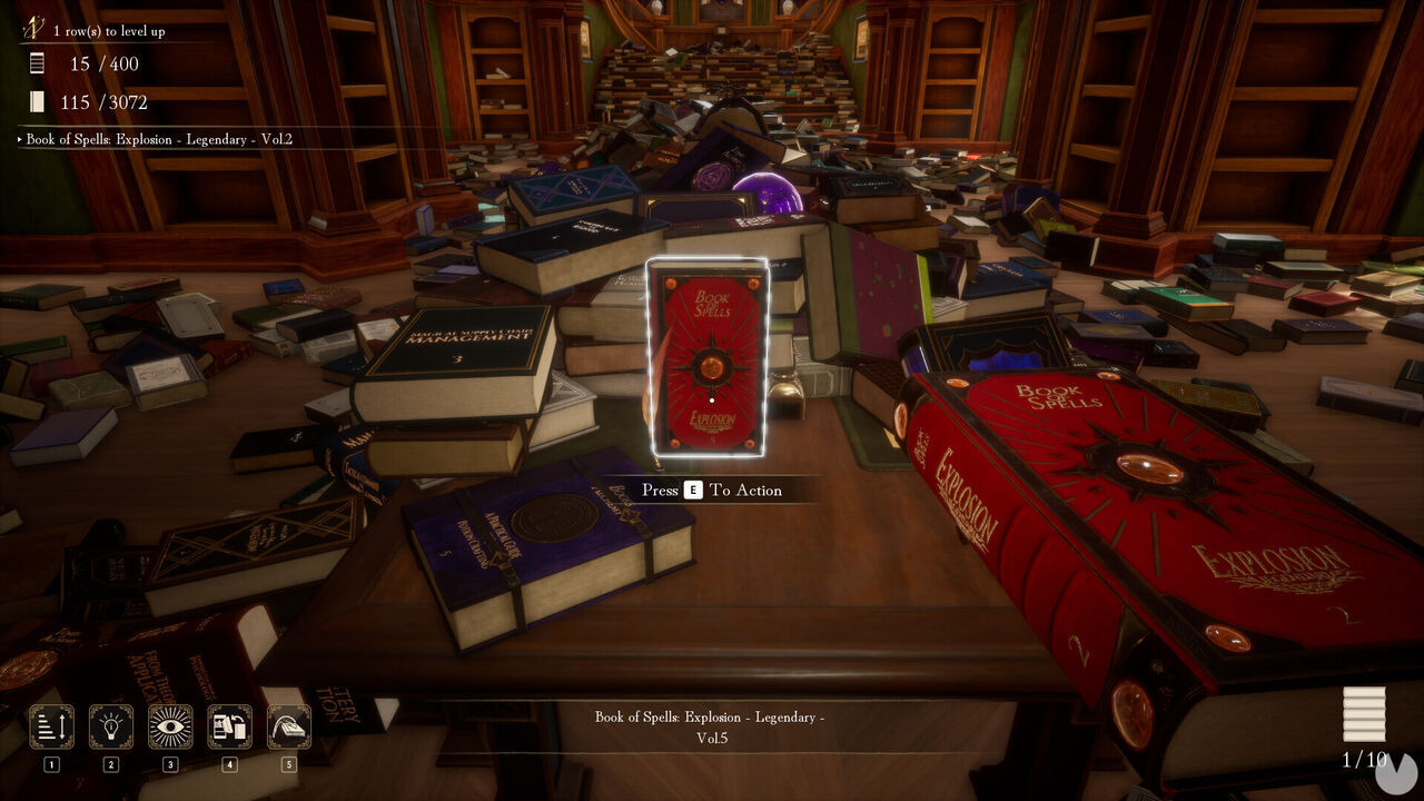 Librarian: Tidy Up the Arcane Library!