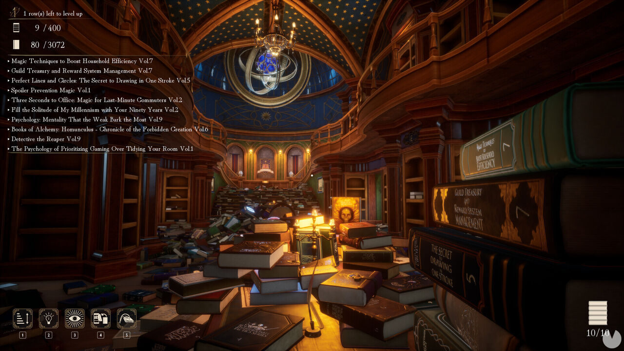 Librarian: Tidy Up the Arcane Library!