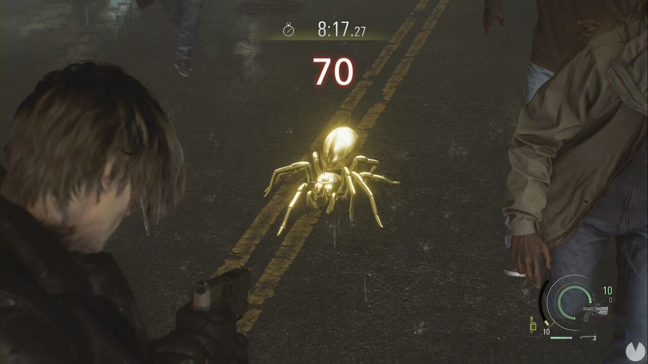 Resident Evil Requiem - Leon Must Die Forever, golden spider that grants additional time